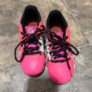 Nike Kids Pink and Black Sneakers